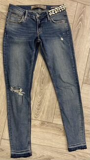 Женские джинсы guess с кристаллами, 26 р