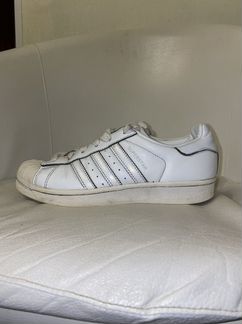 Женские белые кроссовки Adidas Superstar,размер 37