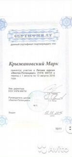 Репетитор по физике/математике