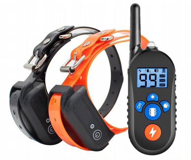 Электронный ошейник для дрессировки двух собак Dog
