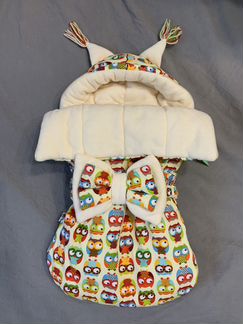 Детский демисезонный конверт на выписку