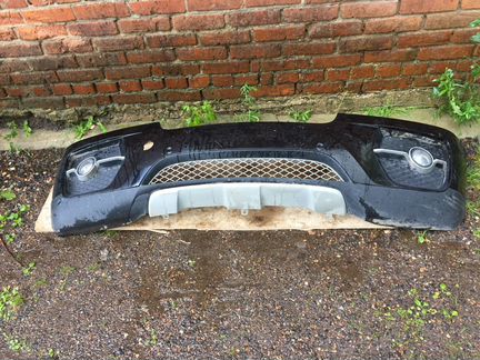 Бампер передний BMW X6 E71 black