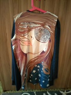 Платье+трэнч для девочки рост 164