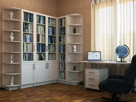 Книжный шкаф в классическом стиле