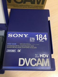 Видеокассеты Sony формата dvcam