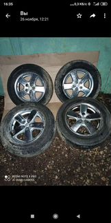 Оригинальные литые диски на Додж караван