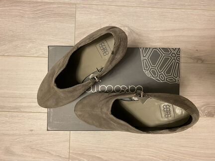 Полуботинки женские замшевые 37 размер