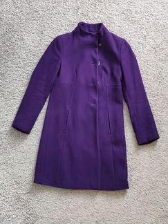 Пальто осеннее фиолет United colors of benetton