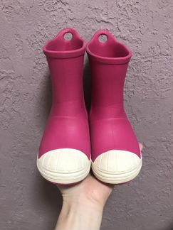 Crocs c9 сапоги резиновые