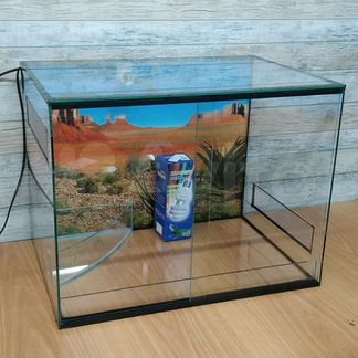 Террариум с вентиляцией для змей, ящериц, эублефар