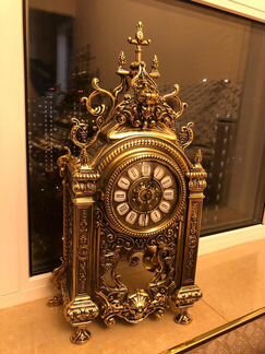 Часы бронза Италия новые