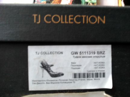 Продаю новые туфли TJ collection