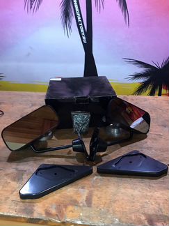 Зеркала заднего вида F1 F2 Style универсальные