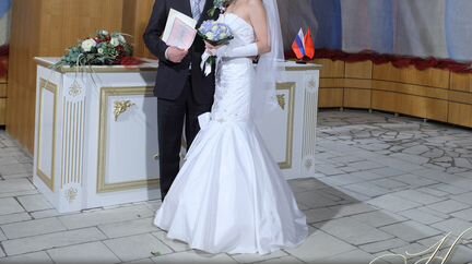 Свадебное платье TO BE bride (полный комплект)