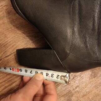 Ботильоны зима на каблуке