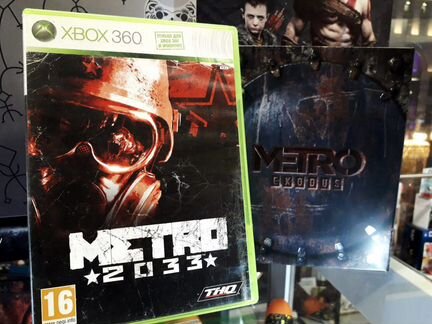 Игра Metro 2033 рус для Xbox 360 +Обмен Доставка