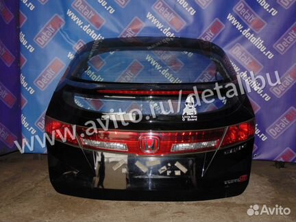 Крышка багажника Honda Civic 5D Type-S рестайлинг