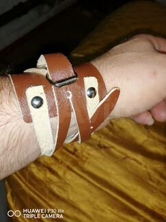 Напульсник кожанный СССР