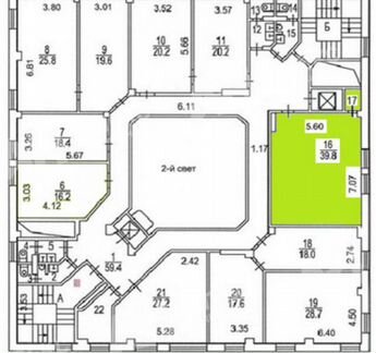 Сдам Офисное помещение, 45 м²