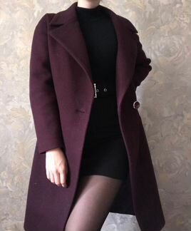 Пальто шерстяное