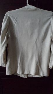 Женский летний пиджак и шорты из льна