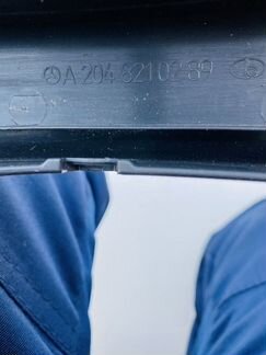 Накладки петель багажника Mercedes C w204 седан