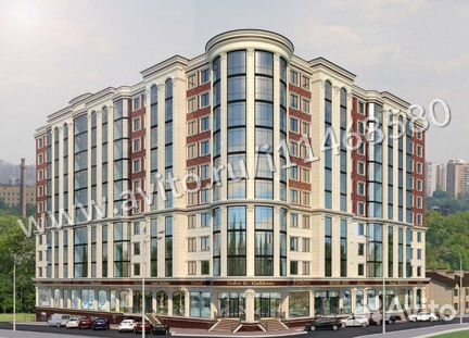 2-к квартира, 69.9 м², 2/10 эт.