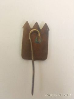 Значок Таллин-Тяжелый,латунь,эмаль