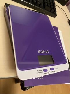 Весы кухонные kitfort 803-6