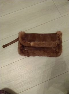 Сумка / клатч кожаный