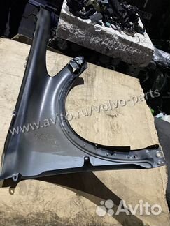 Крыло переднее левое Черное Volvo C30 2010-2014