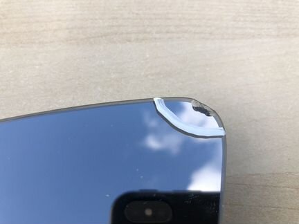 Зеркальный элемент левый Mercedes W222 S 222 дефек