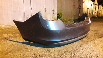 Бампер задний Skoda Rapid (2012-нв) Шкода Рапид