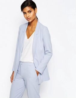 Голубой пиджак ASOS