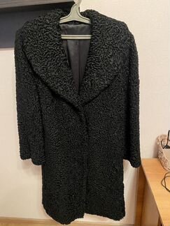 Шуба из натурального каракуля