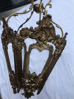 Каркас лампы, бронза