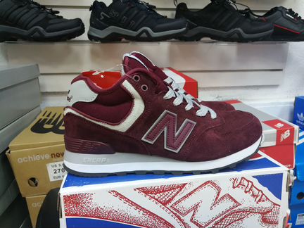 Зимние кроссовки замша NB 37-41 размер