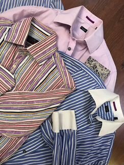 Рубашки мужские ворот 38/16 (Etro, Paul Smith)