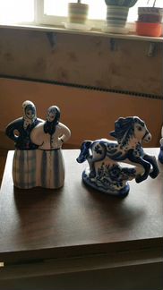 Гжель статуэтка