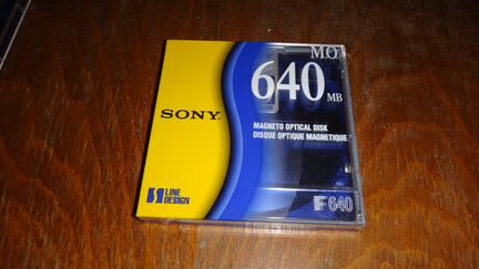 Магнитооптические дискеты новые и бу sony
