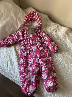 Детский зимний комбинезон на девочку