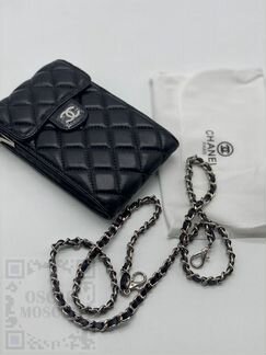 Женская кожаная мини сумочка Chanel