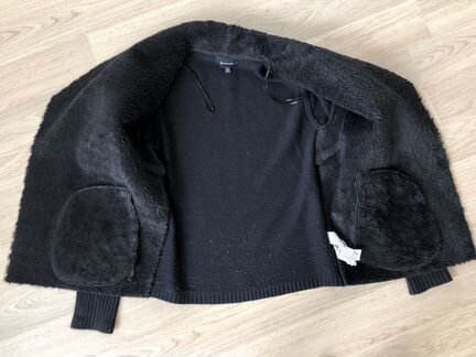 Кардиган пиджак кофта кожаная Stradivarius