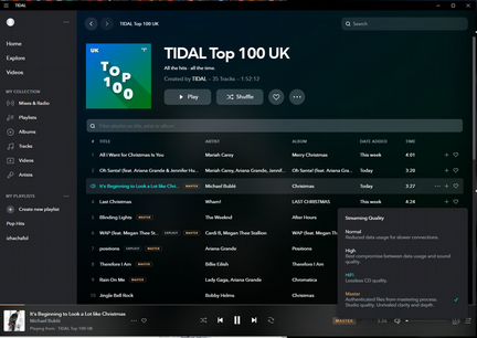 Tidal Hi-Fi аудио подписка на месяц