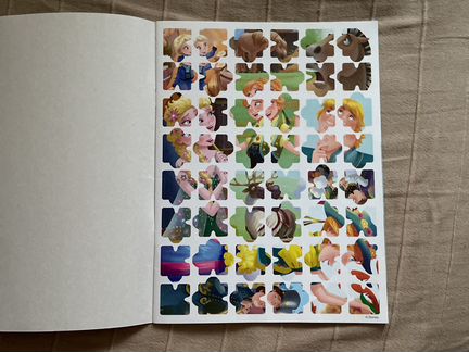 «Холодное сердце» сказка-пазл (с наклейками)