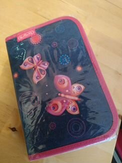 Новый пенал Herlitz Butterfly Dreams с наполнением