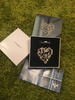 Посеребрённая подвеска