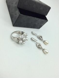 Коллекция Chanel. серьги. кольцо