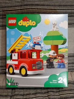Lego duplo Пожарная машина 10901. Лего Дупло