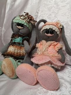 Зайка ручной работы